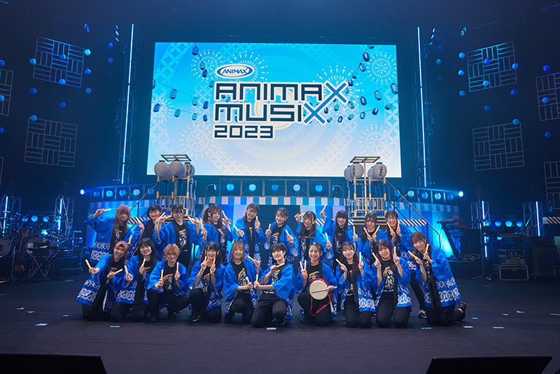 『ANIMAX MUSIX 2023』にて在校生がサポート&ダンサー出演しました！