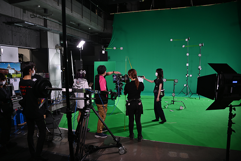 映画VFX専攻科の卒業制作『XXX年後のあなたへ』グリーンバック撮影舞台裏を公開！
