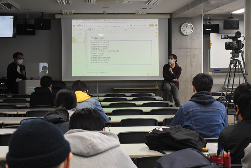 A I C O Incarnation 撮影監督の福田光さん 05年度卒 が 特別講座 に来校 東放学園映画専門学校 A I C O Incarnation 撮影監督の福田光さん 05年度卒 が 特別講座 に来校 東放学園映画専門学校