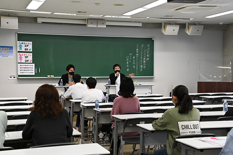 現役マネージャーおふたりによる対談が実現 タレントマネージャー講座 を開催しました 東放学園専門学校