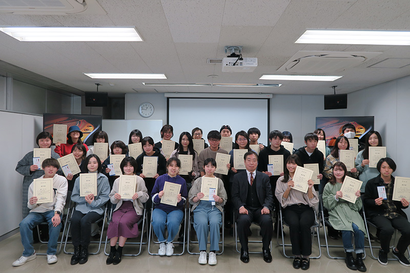 東放学園映画専門学校 受賞者のみなさん