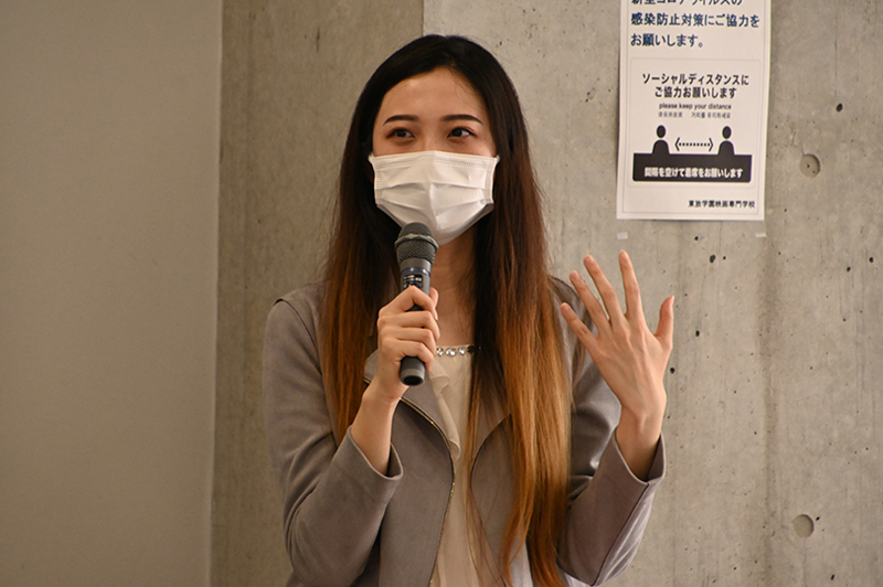 アニメ プリンセスコネクト Re Dive のap 蔡 婉儀さんが 特別講座 に来校 東放学園映画専門学校