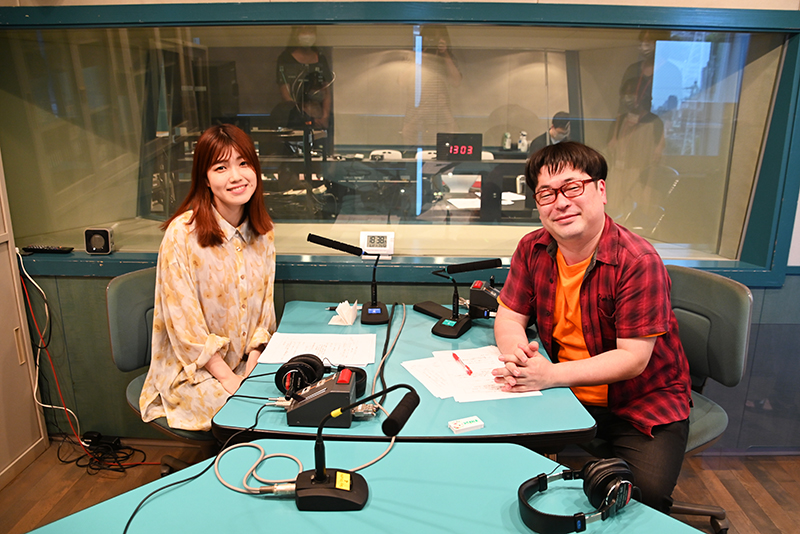 1週目のパーソナリティーは、お笑い芸人の天津・向清太朗さんと声優の前川涼子さん!