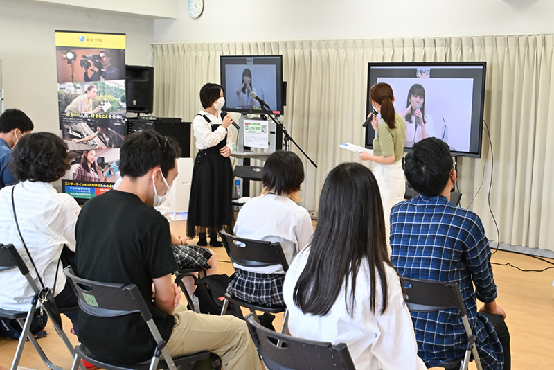 ゲストトークの会場の様子