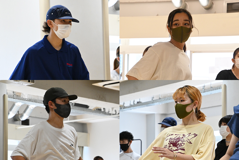 参加した在校生はみな真剣な様子