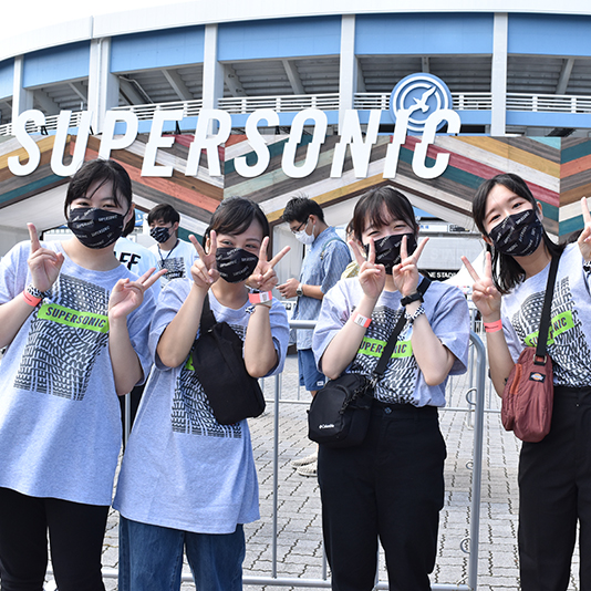 東放学園音響専門学校の学生が『SUPER SONIC 2021』をサポートしました！
