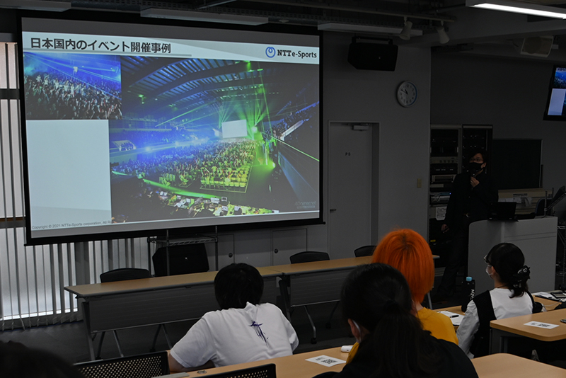株式会社NTTe-Sportsの影澤潤一さんを講師に迎えた「ｅスポーツ大会運営ゼミ」を実施しました！