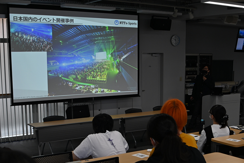 株式会社NTTe-Sportsの影澤潤一さんを講師に迎えた「eスポーツ大会運営ゼミ」を実施しました!