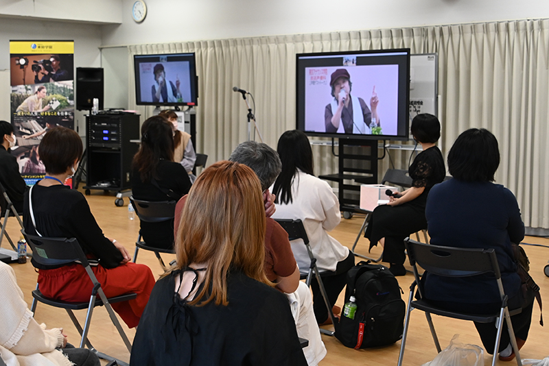 会場の様子。この様子はリアルタイム生配信も行われました