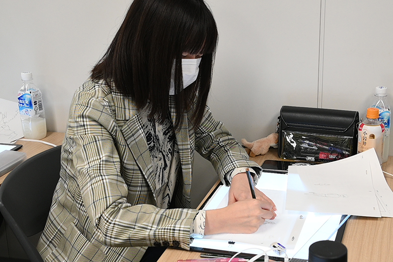 振り向き・歩き・走りなど、課題は毎回変わります。クリアした人から次の課題にチャレンジ!