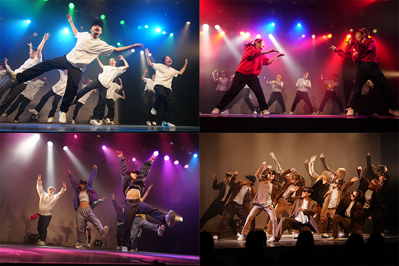 「GROOVE STUFF」でのダンスパフォーマンス