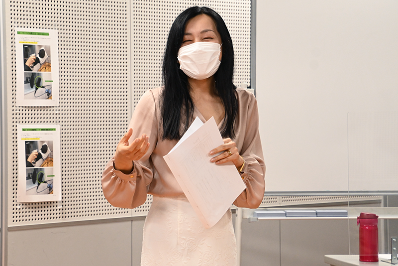 最後は、質疑応答タイム!プロから話を聞ける貴重な時間となりました