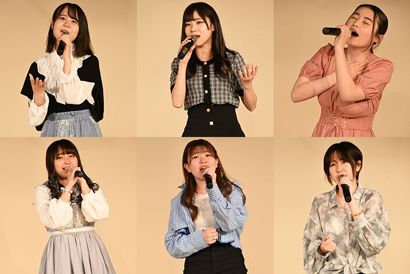 タレントシンガーコース2年生によるソロメドレー