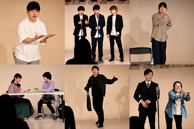 お笑いタレントコース1・2年生によるお笑いライブ