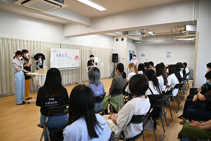 日ごろから行っているケア方法や声優にとって必要なスキル、これまでに感じたつらかったこと、またアナ学在学時のエピソードなど、貴重なお話をたくさん聞くことができました!