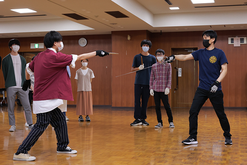 短剣による戦い方も。どのような武器をキャラクターに持たせるか...発想の幅が広がったのでは?