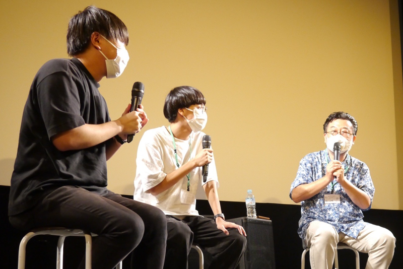 『明ける夜に』上映後には審査員の三宅隆太さん(映画監督・スクリプトドクター)とトークセッション