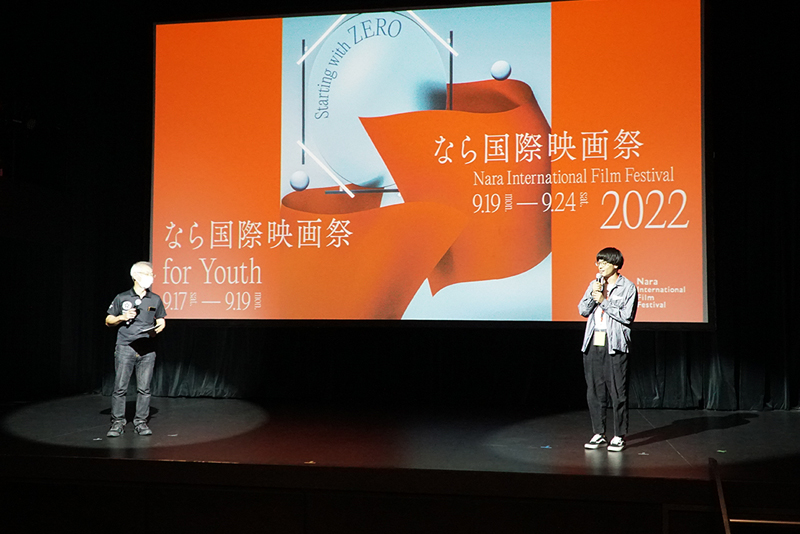 映画祭では作品上映後にトークセッションが行われました