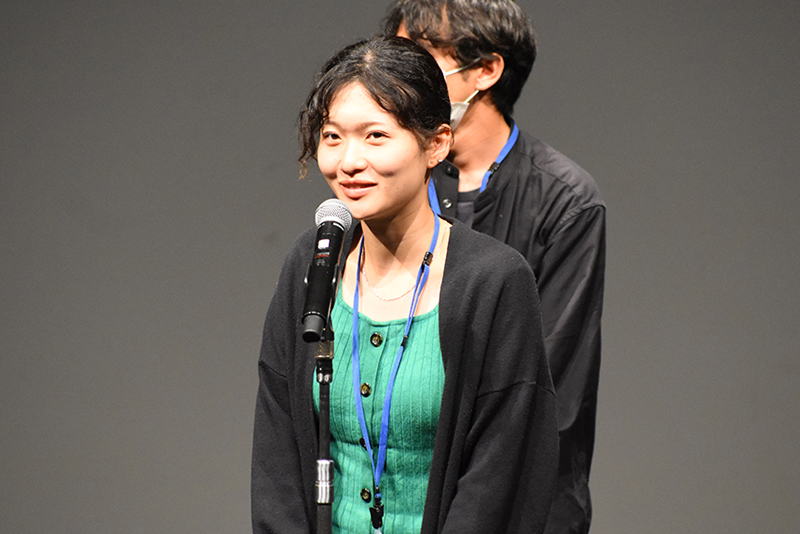 『MY HOMETOWN』監督の古川葵さん(2021年度卒)