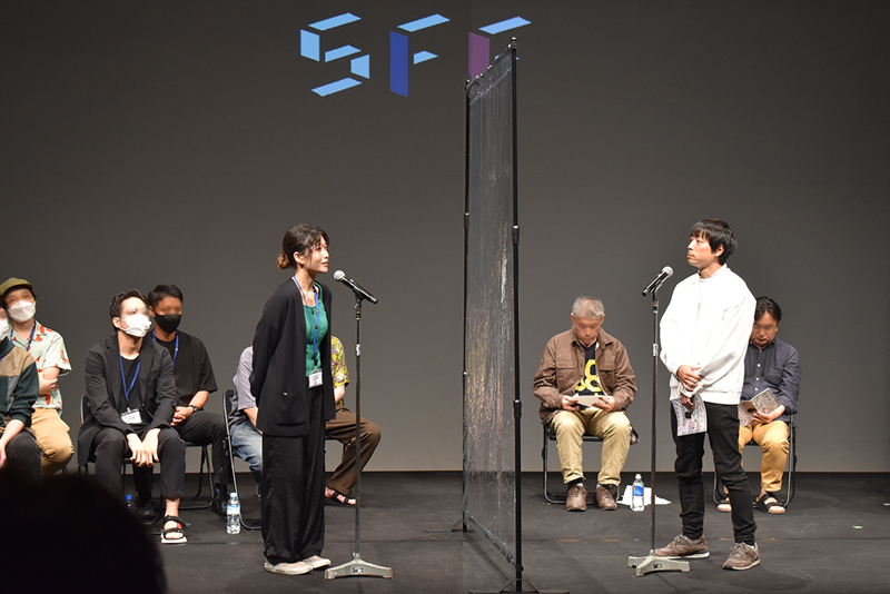 作品上映後のトークセッションでは、前田弘二監督から講評をいただきました