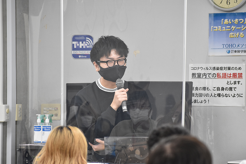 山川由弥さん/TBSアクト
マスター(送出)業務についてご説明いただきました