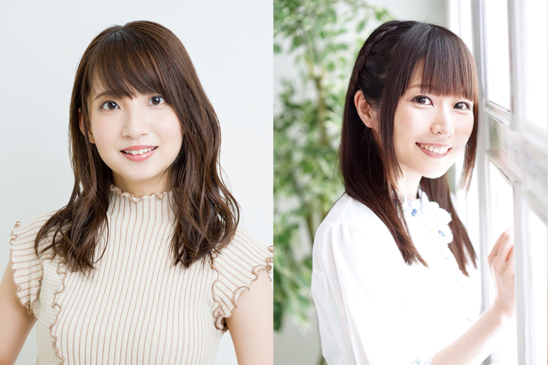 パーソナリティーは声優の大久保瑠美さん(左)と桑原由気さん(右)。声優科の卒業生です!