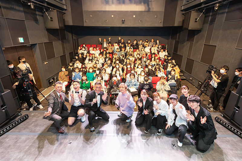 専門学校東京アナウンス学院 西新宿四丁目校舎の完成記念イベント第一回公演として、4/30(日)に「TAG-TAG 1stパフォーマンスtag by林勇トークショー」を開催しました!