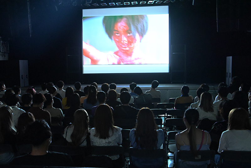 東放学園映画専門学校と原宿・ベルエポック美容専門学校の2校合同で制作した短編映画上映会