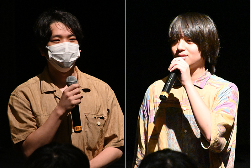 二作品の監督が上映前に挨拶