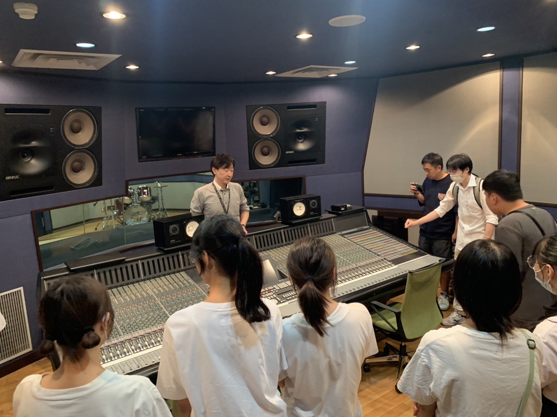 香港からの留学生が東放学園音響専門学校の見学にいらっしゃいました！