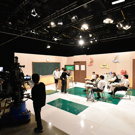 5学科合同実習「番組制作演習」でバラエティ番組を収録しました！