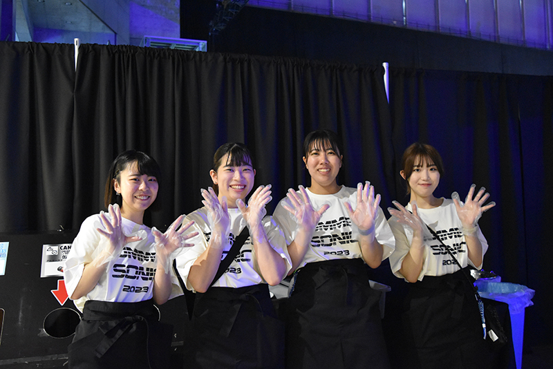 『SUMMER SONIC 2023』を学生がサポートしました！