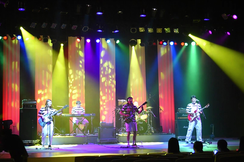 4学科合同ライブ実習を実施!今年もバンド・よこわけズさんが出演されました