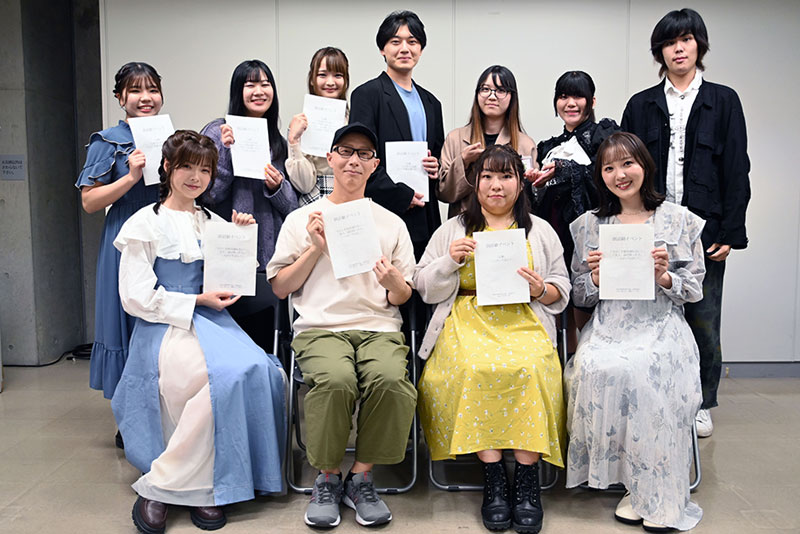 声優×小説創作科×声優科によるコラボ!ヴォイスドラマを披露!!