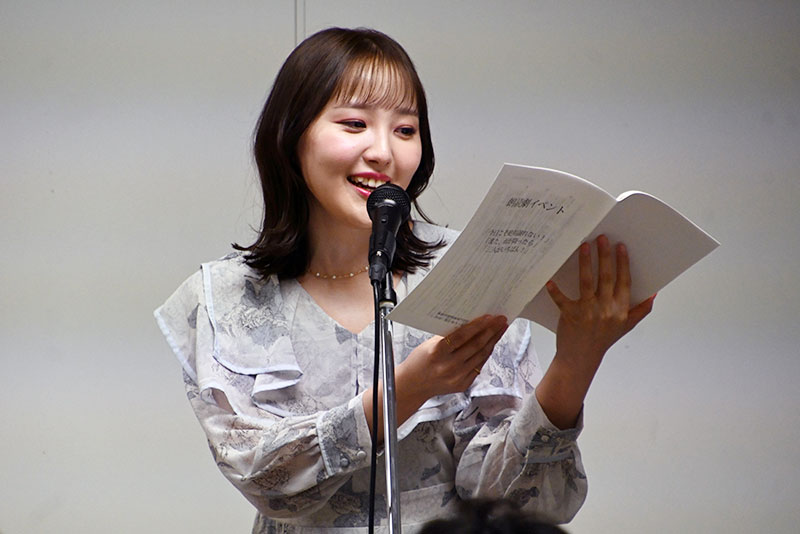 ゲスト声優の長久友紀さん