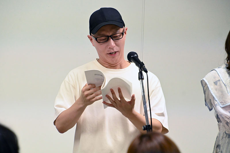 ゲスト声優の蟹江俊介さん