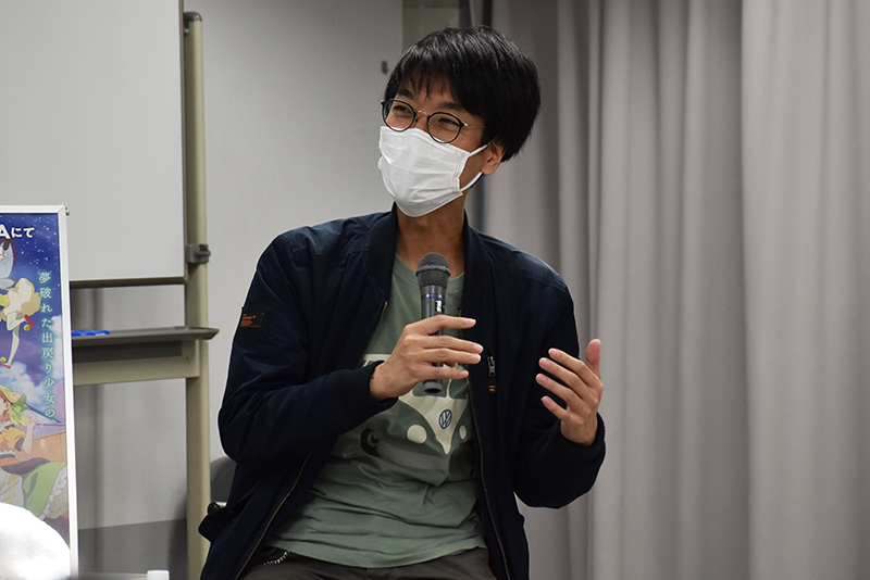 プロデューサーの米川充洋さんから、スピンオフ作品の企画の経緯などもうかがいました。