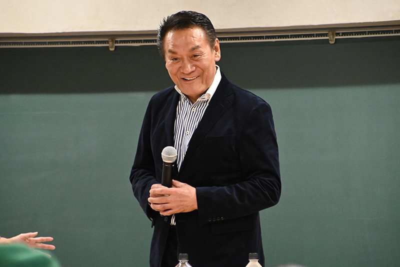 『キングダム』麃公役などで活躍中の斎藤志郎さんによる業界特別講座を実施！