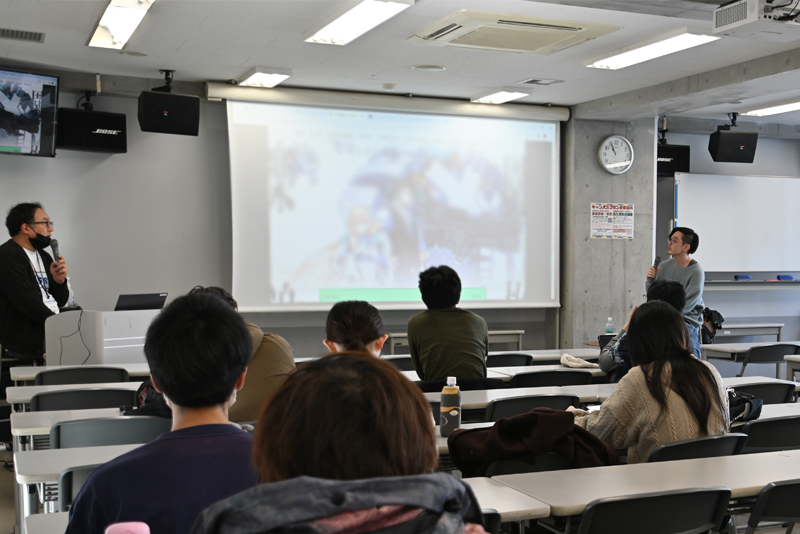 アニメ『アンデッドアンラック』の撮影監督・サイトウタカオさんによる「特別講座」を実施！
