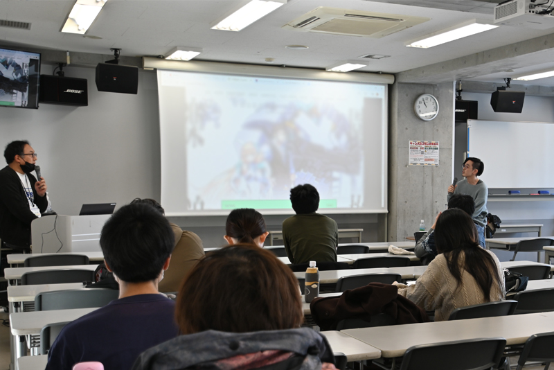 アニメ『アンデッドアンラック』の撮影監督・サイトウタカオさんによる「特別講座」を実施!