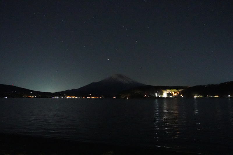 カメラを使用すると富士山まではっきり見えます！