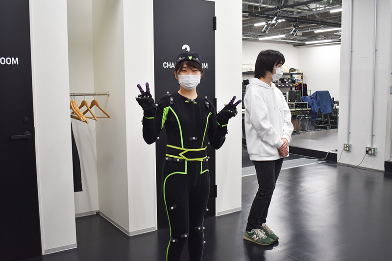 モーションキャプチャスタジオでXRをリアルに体験！｜東放学園専門学校