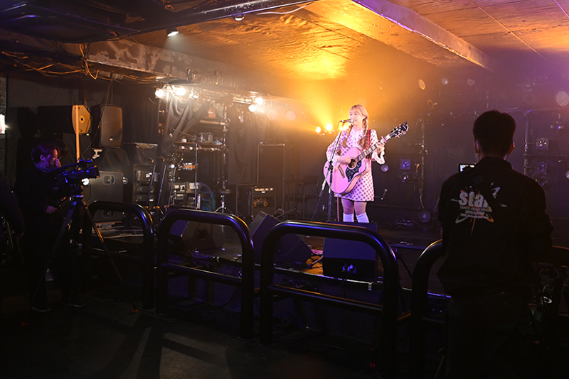 観客を入れたライブ本番