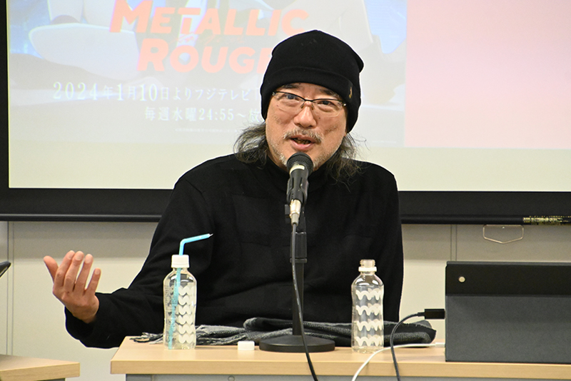 総監修・シリーズ構成をつとめた出渕裕さん(本科講師)