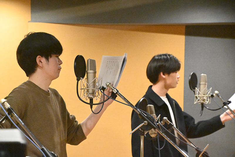 声優科の学生がキャラクターヴォイスを担当