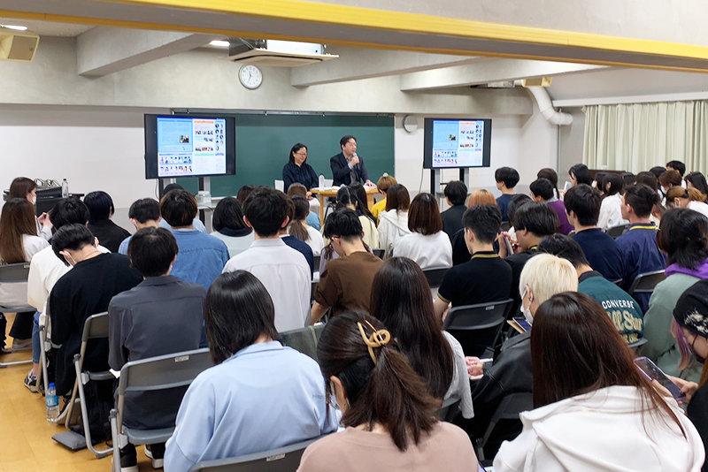声優科「進路対策講座」で81プロデュースによる説明会を実施！