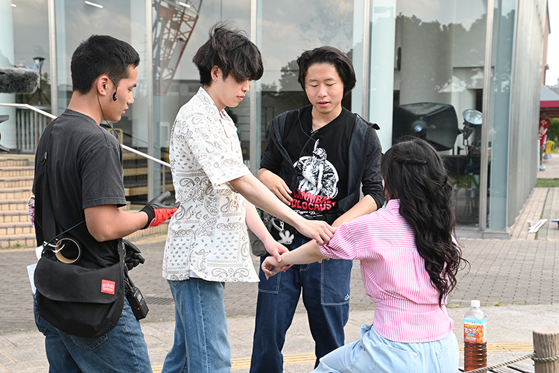 プロの現場さながらの映画撮影!ゾンビ短編映画『パンデミック』のロケを実施