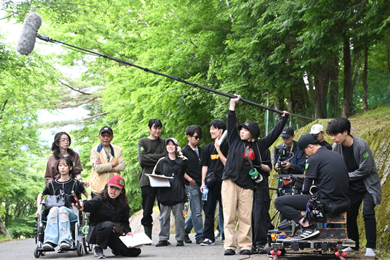 2校合同コラボ実習で山中湖にやってきました!