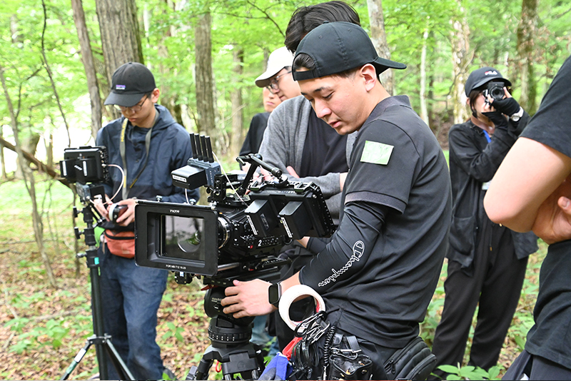撮影スタートです!