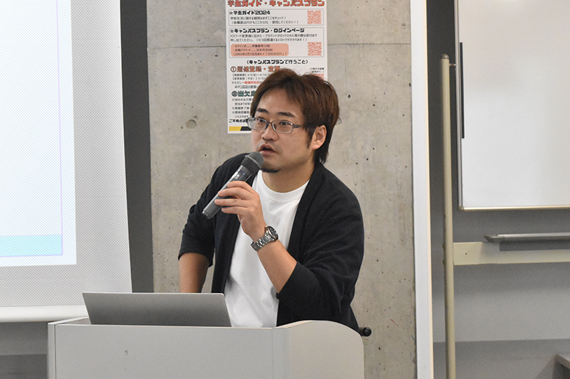 アニメ『ポケットモンスター』のプロデューサー・加藤浩幸さんが「特別講座」で来校！
